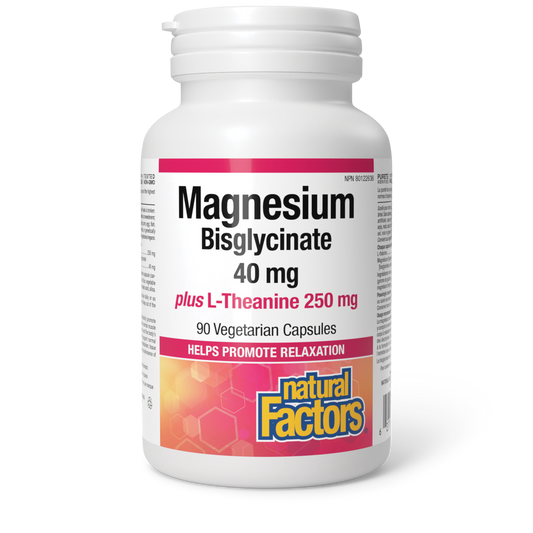 Natural Factors Magnesium Bisglycinate +L-Theanine