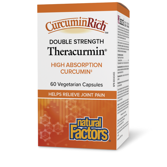 Natural Factors Theracurmin Double Strength 60 Veg