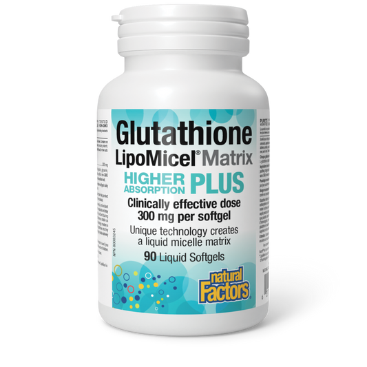 Natural Factors Glutathione LipoMicel Matrix 90 So