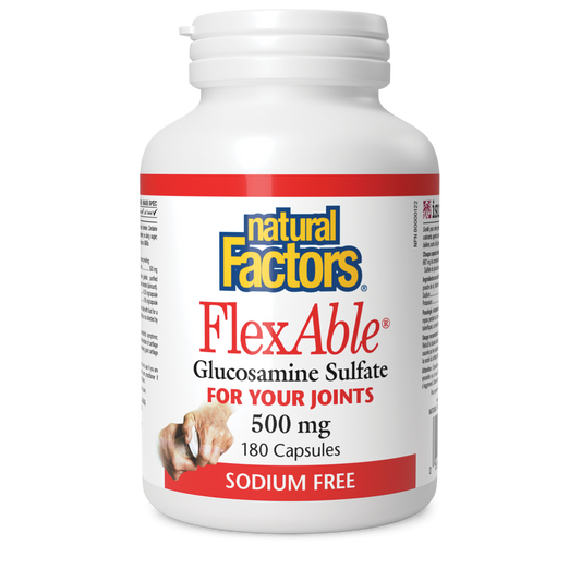 Natural Factors FlexAble Glucosamine Sulfate 180 C