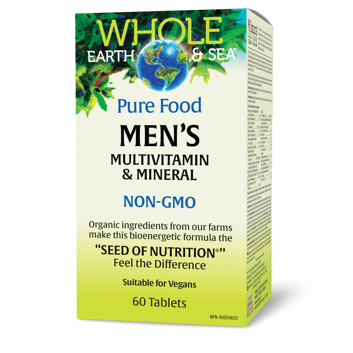 Whole Earth & Sea® Men's Multivitamin & Mineral 60 Tablets