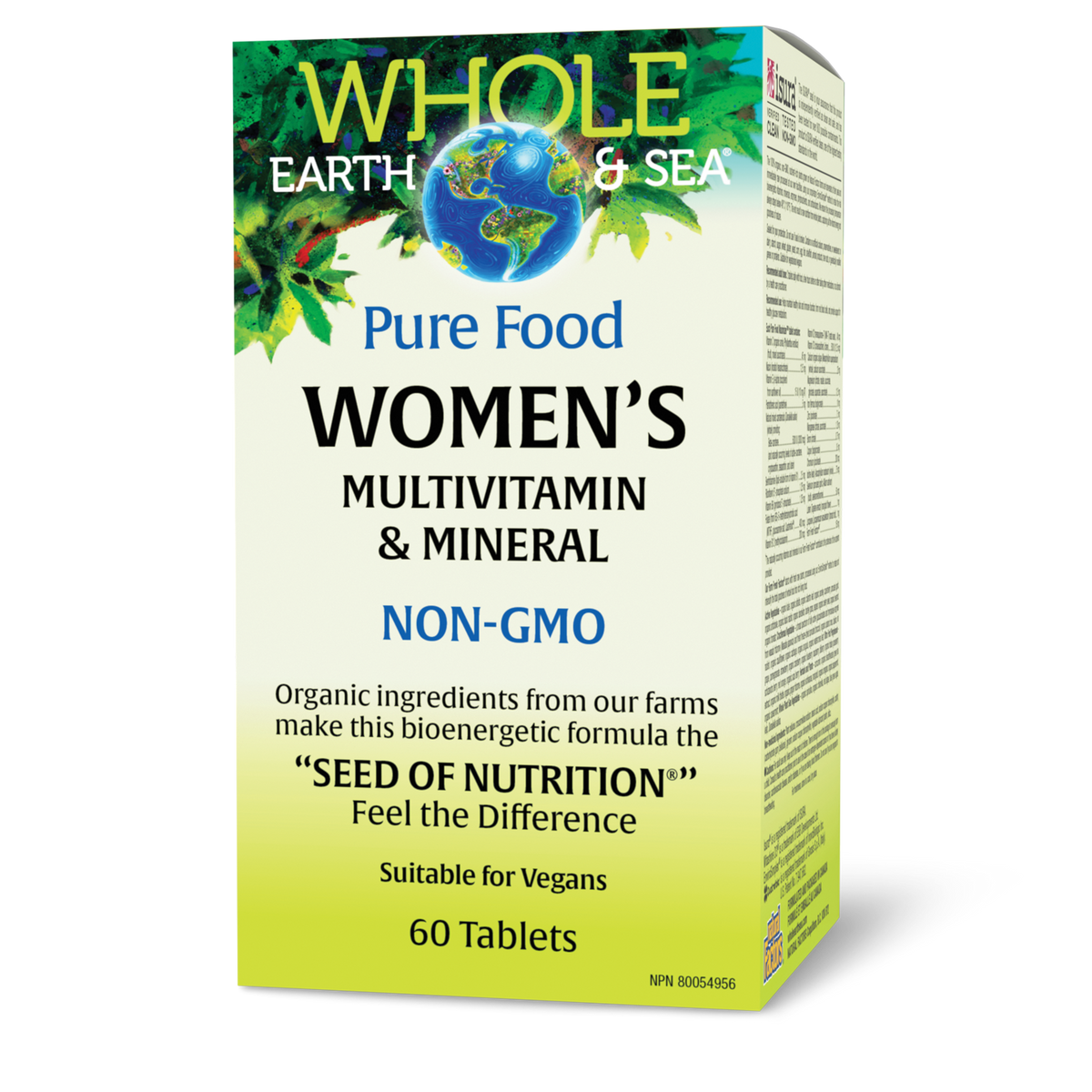 Whole Earth & Sea®  Women's Multivitamin & Mineral 60 Tablets