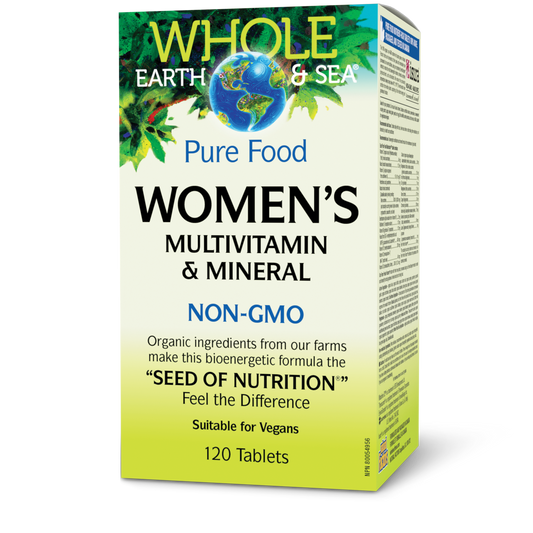 Whole Earth & Sea®  Women's Multivitamin & Mineral 120 Tablets