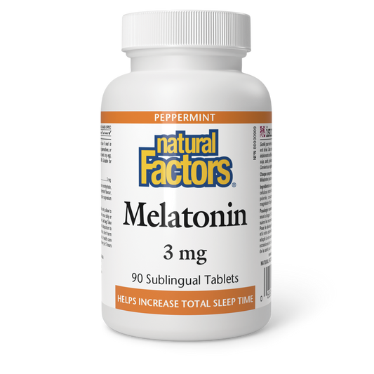 Natural Factors Melatonin 90 Sublingual Tabs