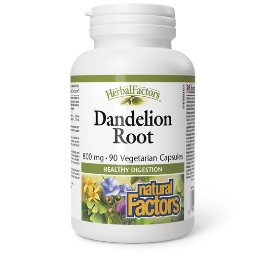Natural Factors Dandelion Root 90 Veg Caps