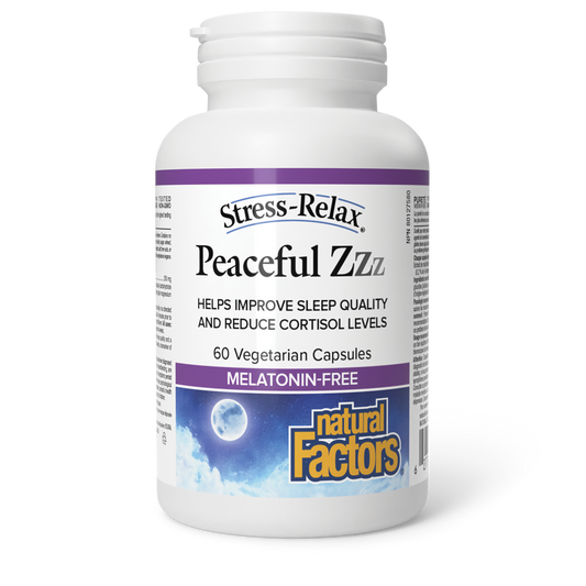 Natural Factors Peaceful Zzz 60 Capsules