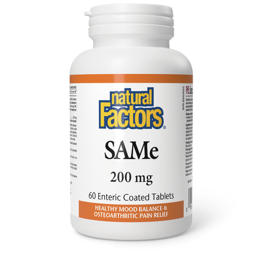 Natural Factors SAMe 60 Tabs