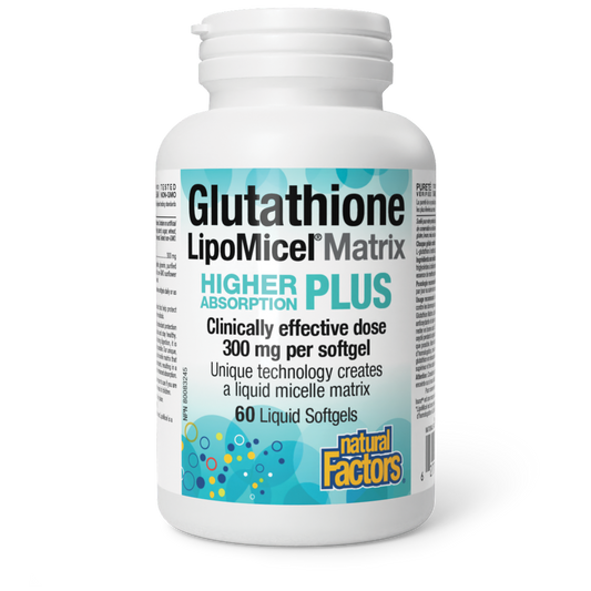 Natural Factors Glutathion LipoMicel Matrix 60 Sof