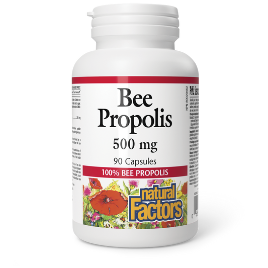 Natural Factors Bee Propolis 90 Capsules