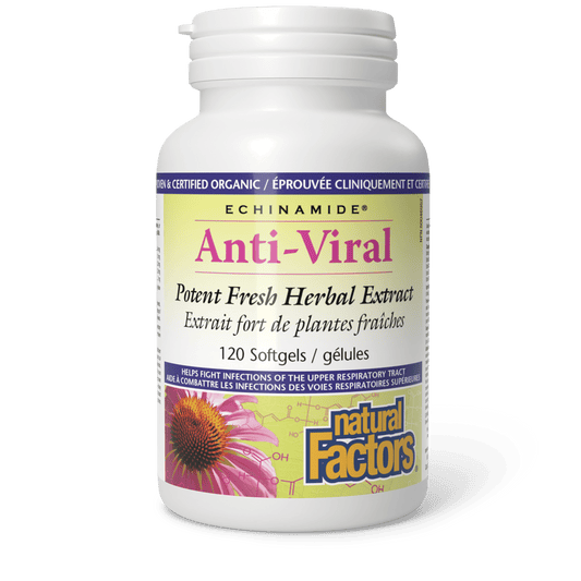 Natural Factors Anti-Viral Echinamide 120 Softgels