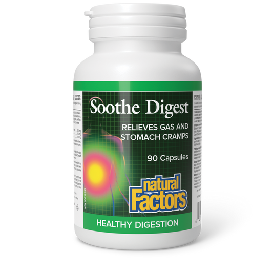 Natural Factors Soothe Digest 90 Capsules