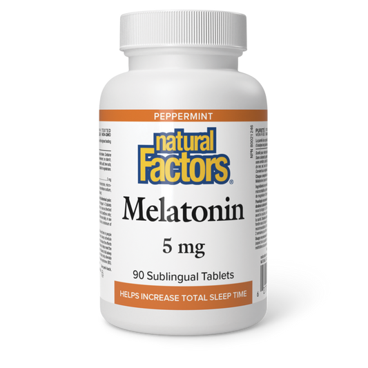 Natural Factors Melatonin 90 Sublingual Tabs