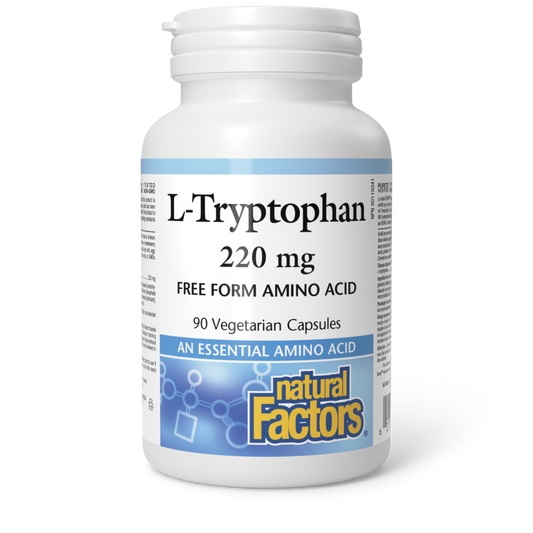 Natural Factors L-Tryptophane 90 Capsules