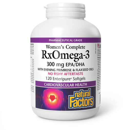 Natural Factors RxOmega-3 Factors Woman’s Complete