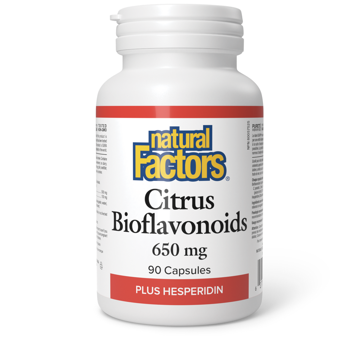 Natural Factors Citrus Bioflavonoids Plus Hesperidin 650 mg 90 Capsules